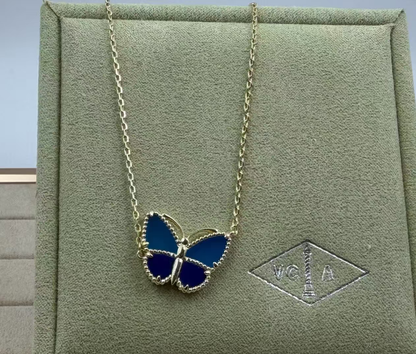 [Mystic]BUTTERFLY BLUE   NECKLACE