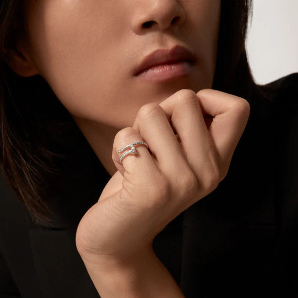 [Mystic]JUSTE RING 1.8MM SILVER DIAMONDS