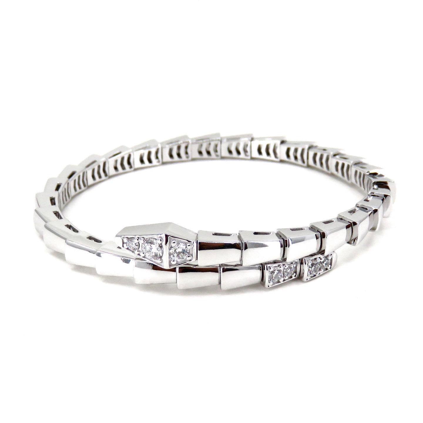 [Mystic]SERPENTI BRACELET DIAMONDS SILVER
