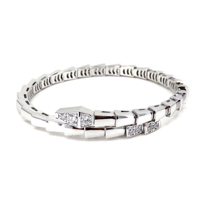 [Mystic]SERPENTI BRACELET DIAMONDS SILVER