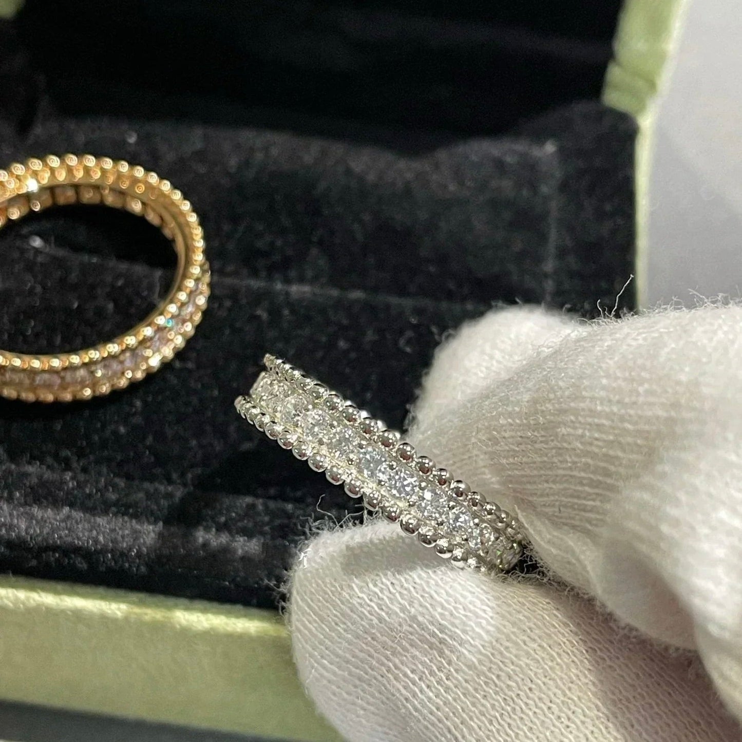 [Mystic]PERLEE DIAMOND ROSE GOLD RING