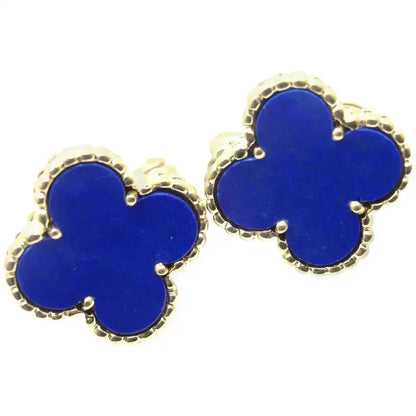 [Mystic]CLOVER MINI 9.5MM TURQUOISE EARRINGS