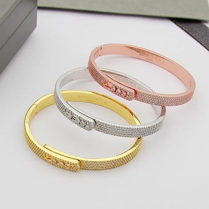[Mystic JURI]Move Noa Full Pavé Diamond Bangle Bracelet