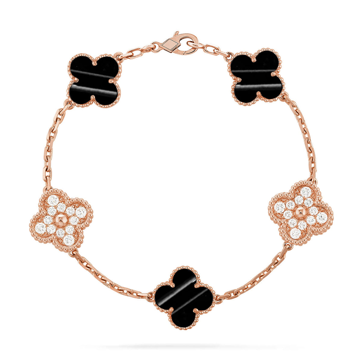 [Mystic-new] CLOVER 5 MOTIF PULSAR STONE BRACELET COLLECTION