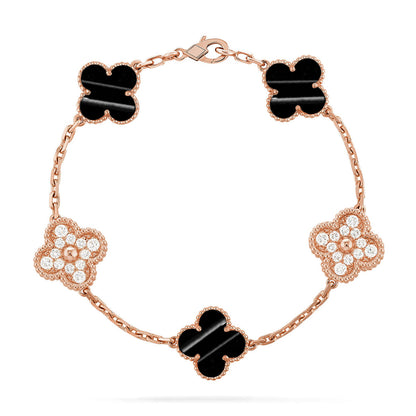[Mystic-new] CLOVER 5 MOTIF PULSAR STONE BRACELET COLLECTION