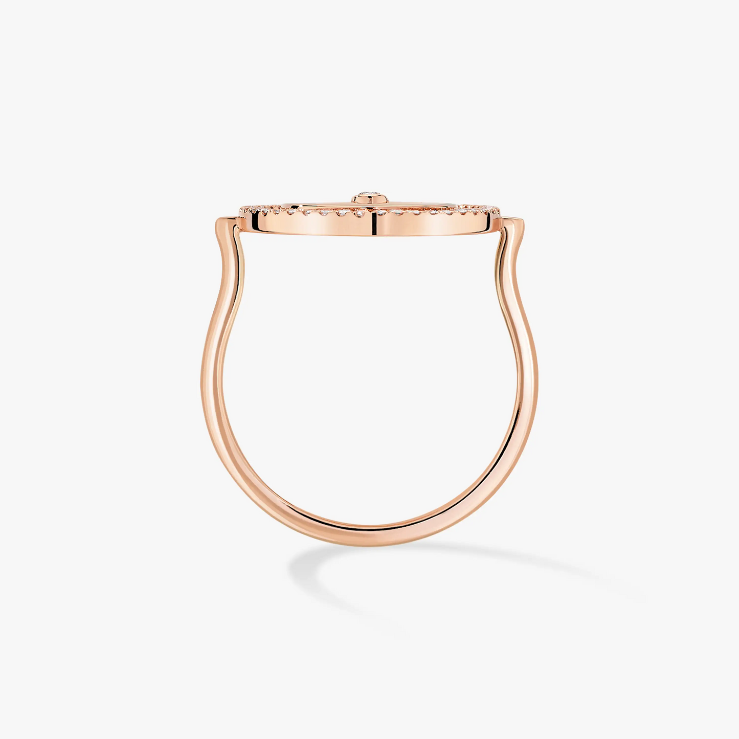 [Mystic JURI]Mystic MOVE PINK GOLD DIAMOND RING