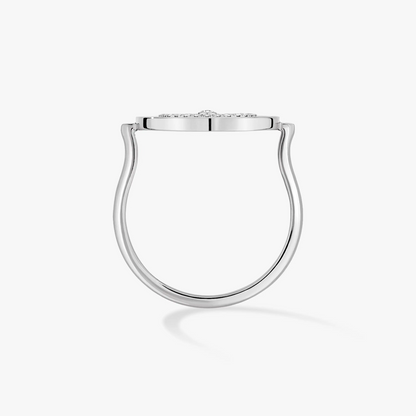 [Mystic JURI]Mystic MOVE PAVED SILVER DIAMOND RING