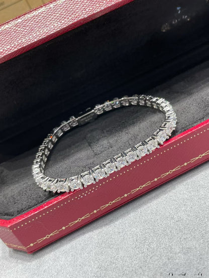 [Mystic]TENNIS BRACELET WITH FULL DIAMOND SETTING