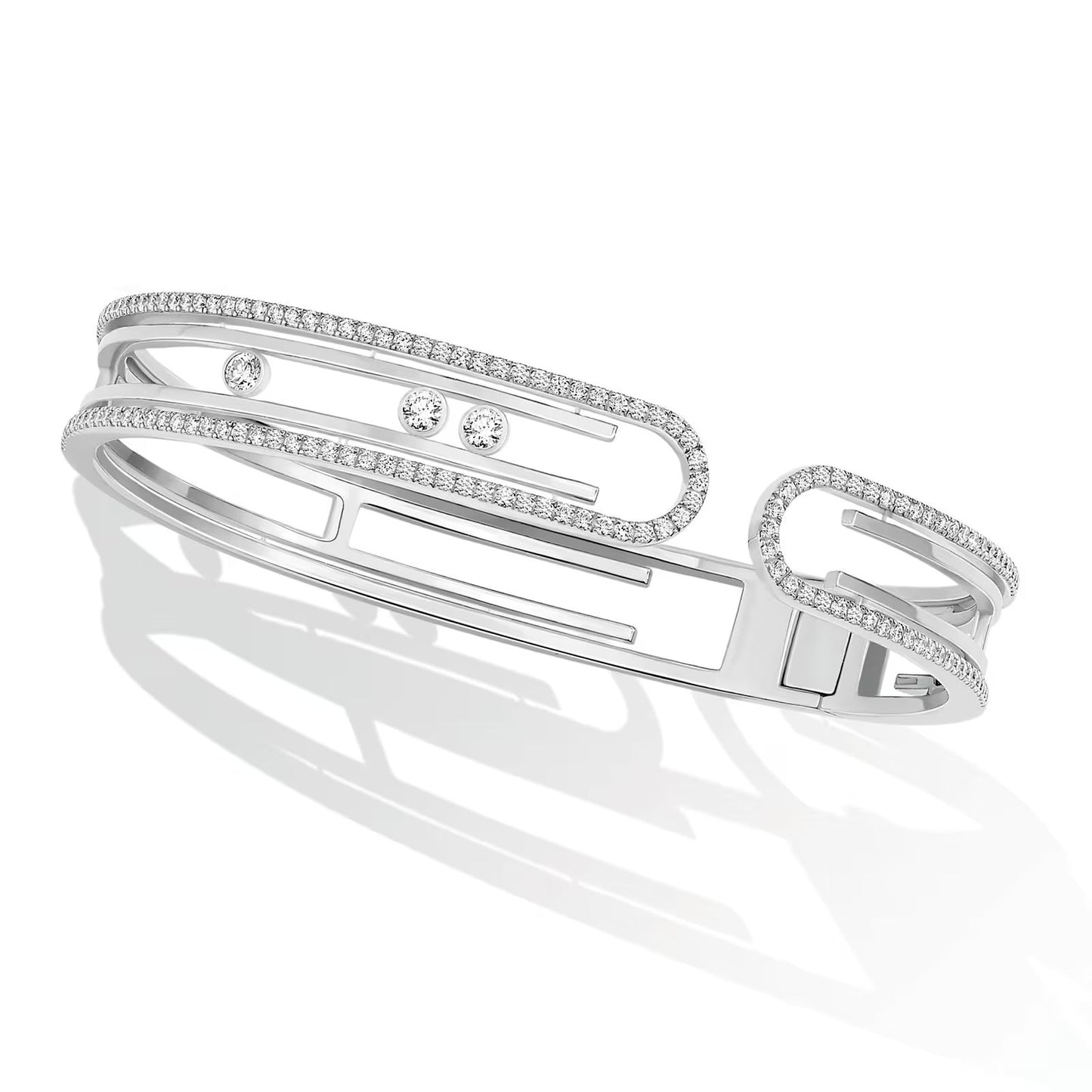[Mystic JURI]MOVE 10TH PAVED DIAMOND BRACELET