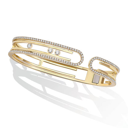 [Mystic JURI]MOVE 10TH PAVED DIAMOND BRACELET