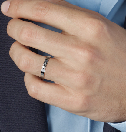 [Mystic]ALLIANCE LIENS VIDENCE 3MM RING