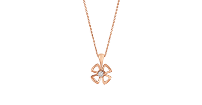 [Mystic]FIOREVER NECKLACE DIAMOND CENTER