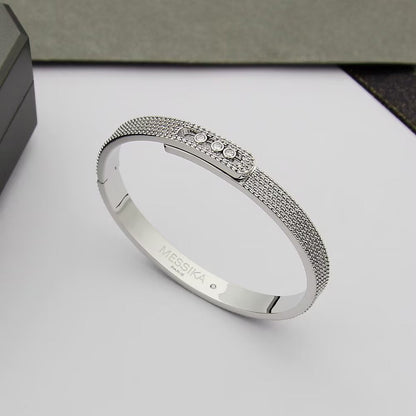 [Mystic JURI]Move Noa Full Pavé Diamond Bangle Bracelet