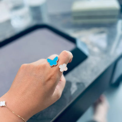 [Mystic]LUCKY BLUE BETWEEN THE FINGER RING