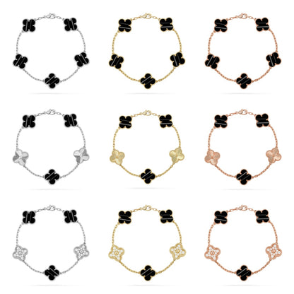 [Mystic] CLOVER 5 MOTIF PULSAR STONE BRACELET COLLECTION