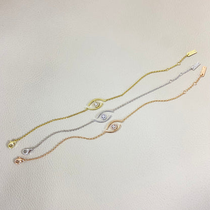 [Mystic JURI]Mystic Eye Pave-Set Diamond Bracelet