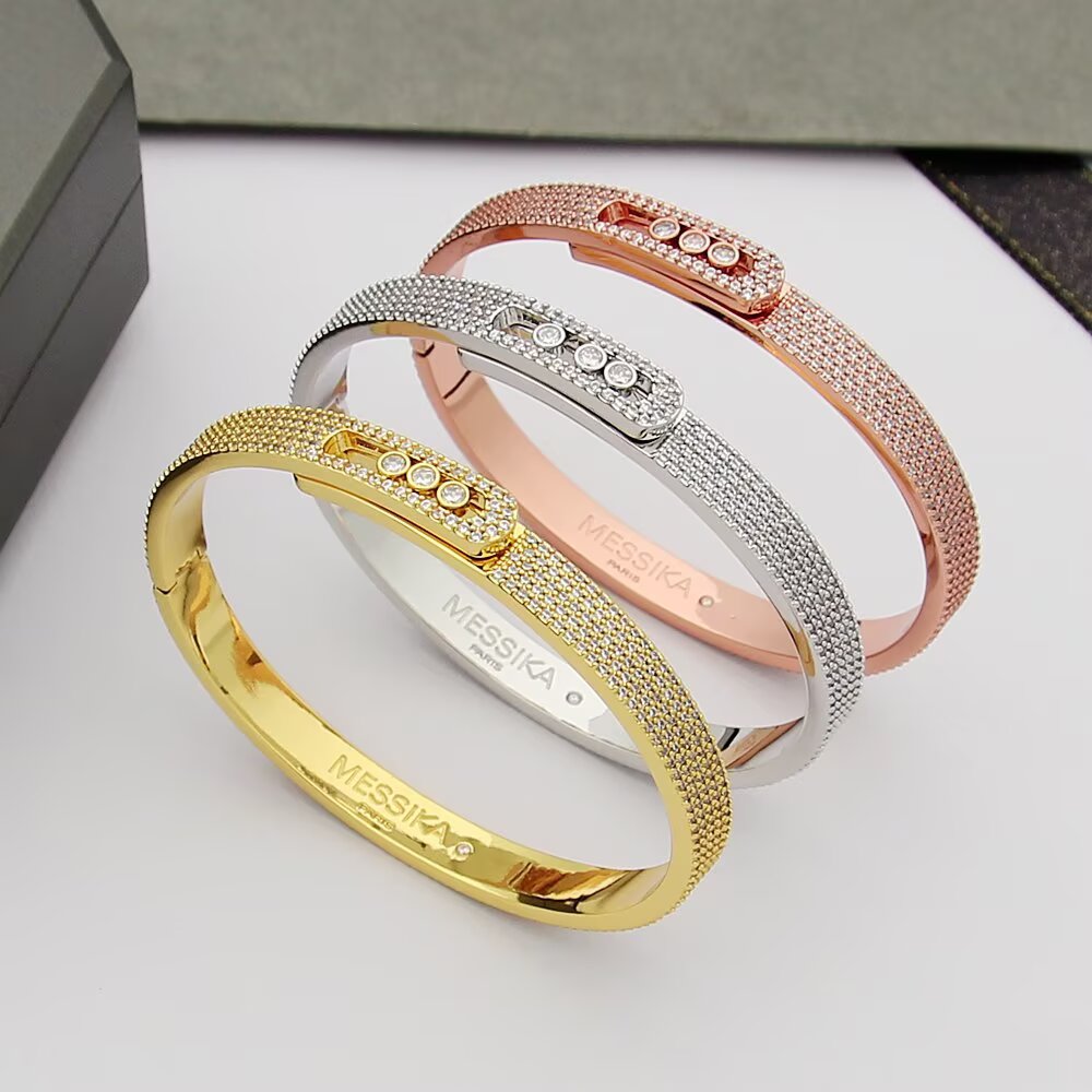 [Mystic JURI]Move Noa Full Pavé Diamond Bangle Bracelet