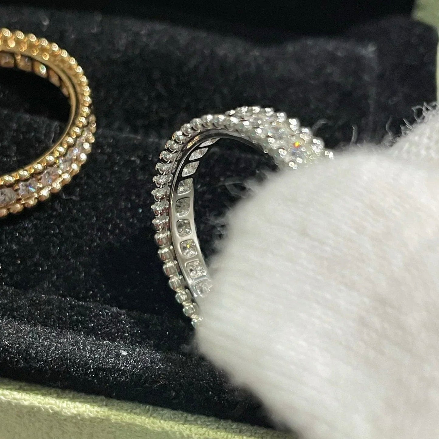 [Mystic]PERLEE DIAMOND SILVER RING