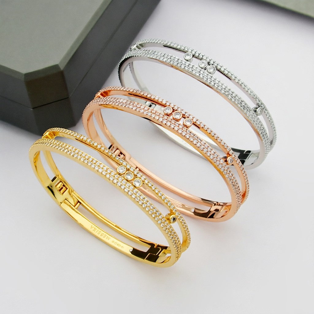 [Mystic JURI]Move Romane pavé bangle