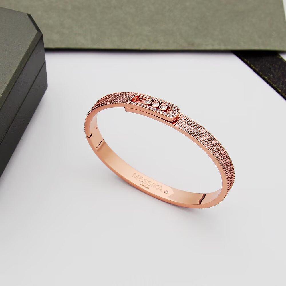 [Mystic JURI]Move Noa Full Pavé Diamond Bangle Bracelet