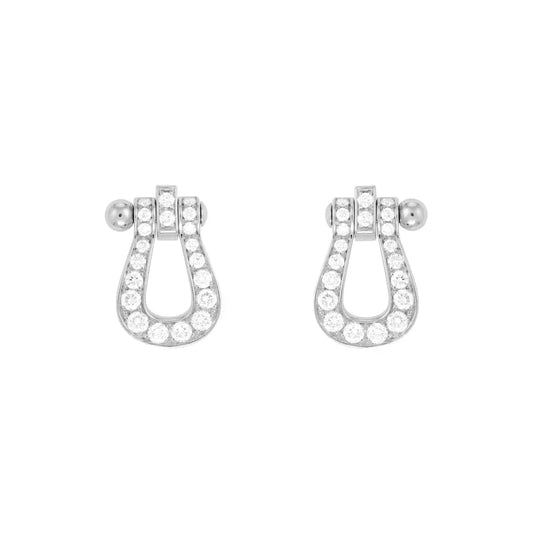 [Mystic]FORCE 10 FULL DIAMOND STUD EARRINGS MINI MODEL