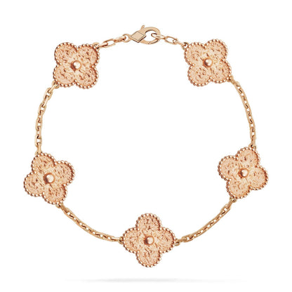 [Mystic]CLOVER 5 MOTIFS BRONZING BRACELET