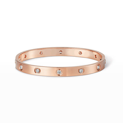 [Mystic]LOVE BRACELET 6.1MM 10 DIAMONDS