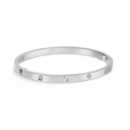 [Mystic]LOVE BRACELET 3.65MM 6 DIAMONDS