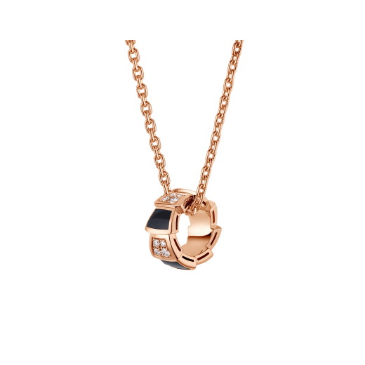 [Mystic]SERPENTI PEDANT DIAMOND NECKLACE