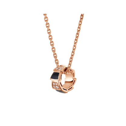[Mystic]SERPENTI PEDANT DIAMOND NECKLACE