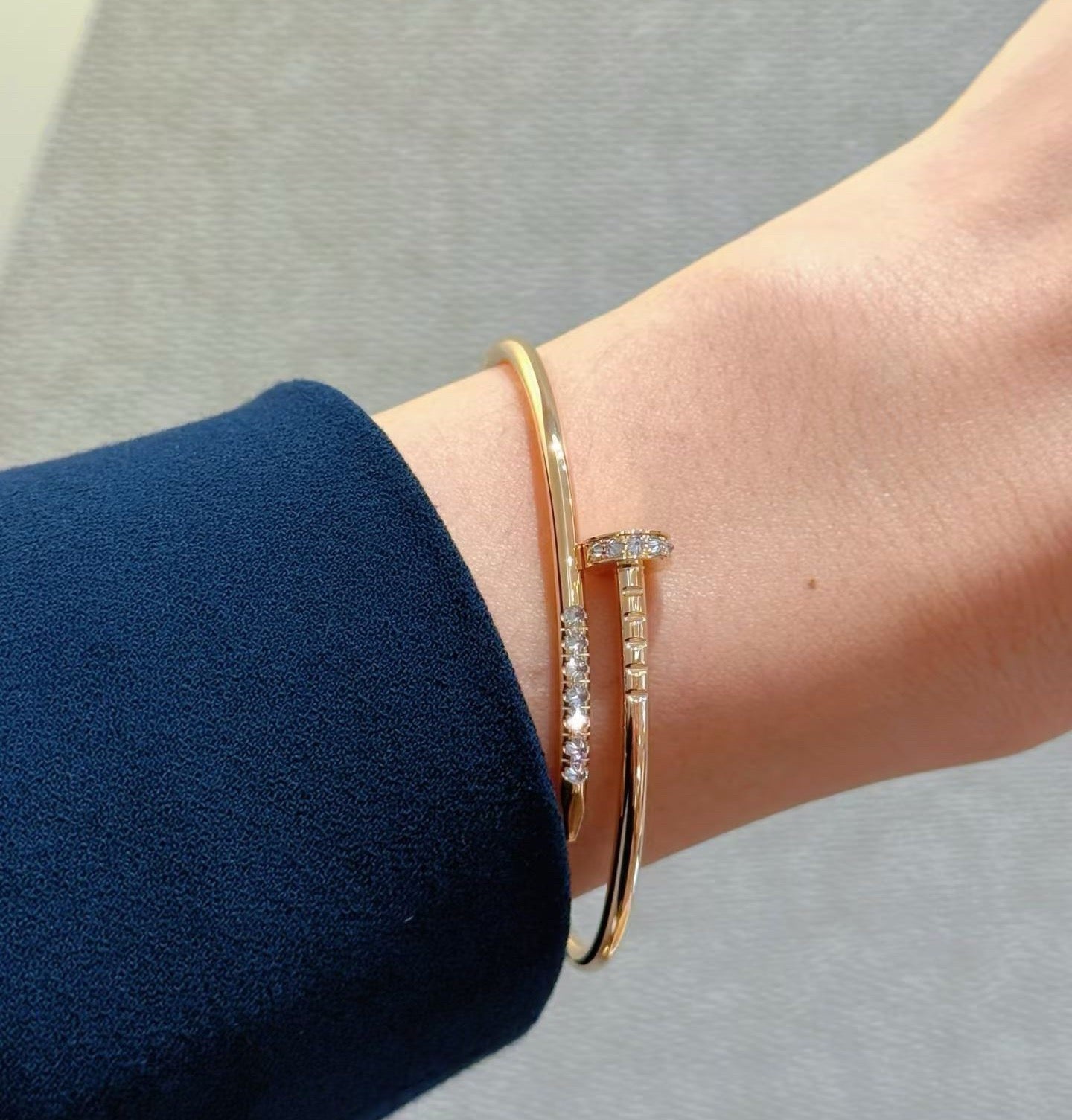 [Mystic]JUSTE BRACELET 2.5MM DIAMONDS NEW