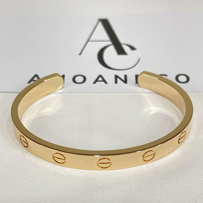 [Mystic]LOVE BRACELET 6.1MM OPEN CUFF
