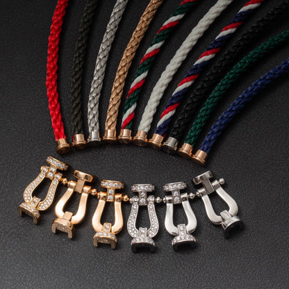 [Mystic]FORCE LARGE HORSESHOE NO DIAMOND BRACELET SILVER