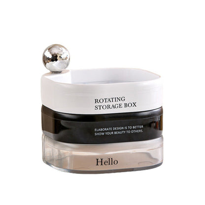 多層回転式ジュエリー収納ボックス