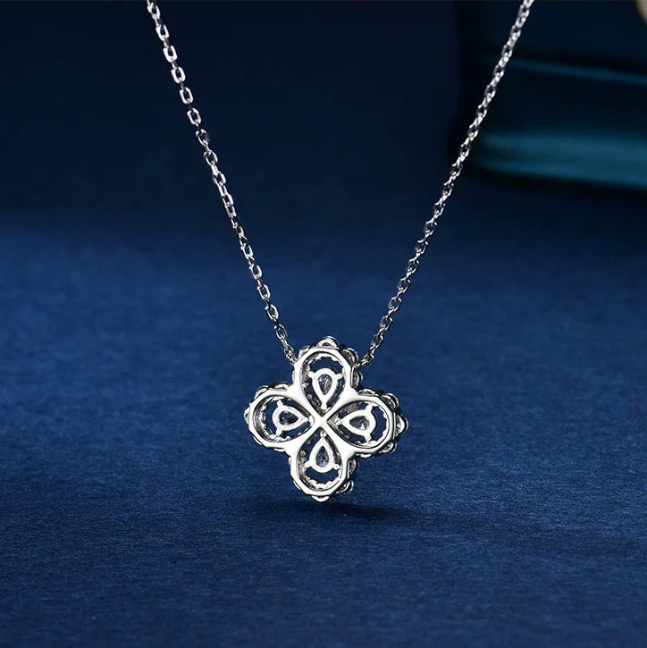 [Mystic]LOOP NECKLACE FULL MOTIF DIAMOND 16MM MULTIPLE COLORS
