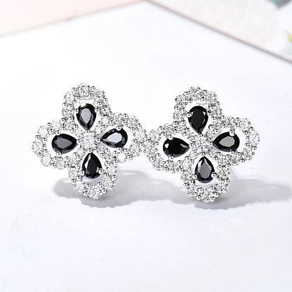 [Mystic]LOOP EARRINGS FULL MOTIF DIAMOND 16MM