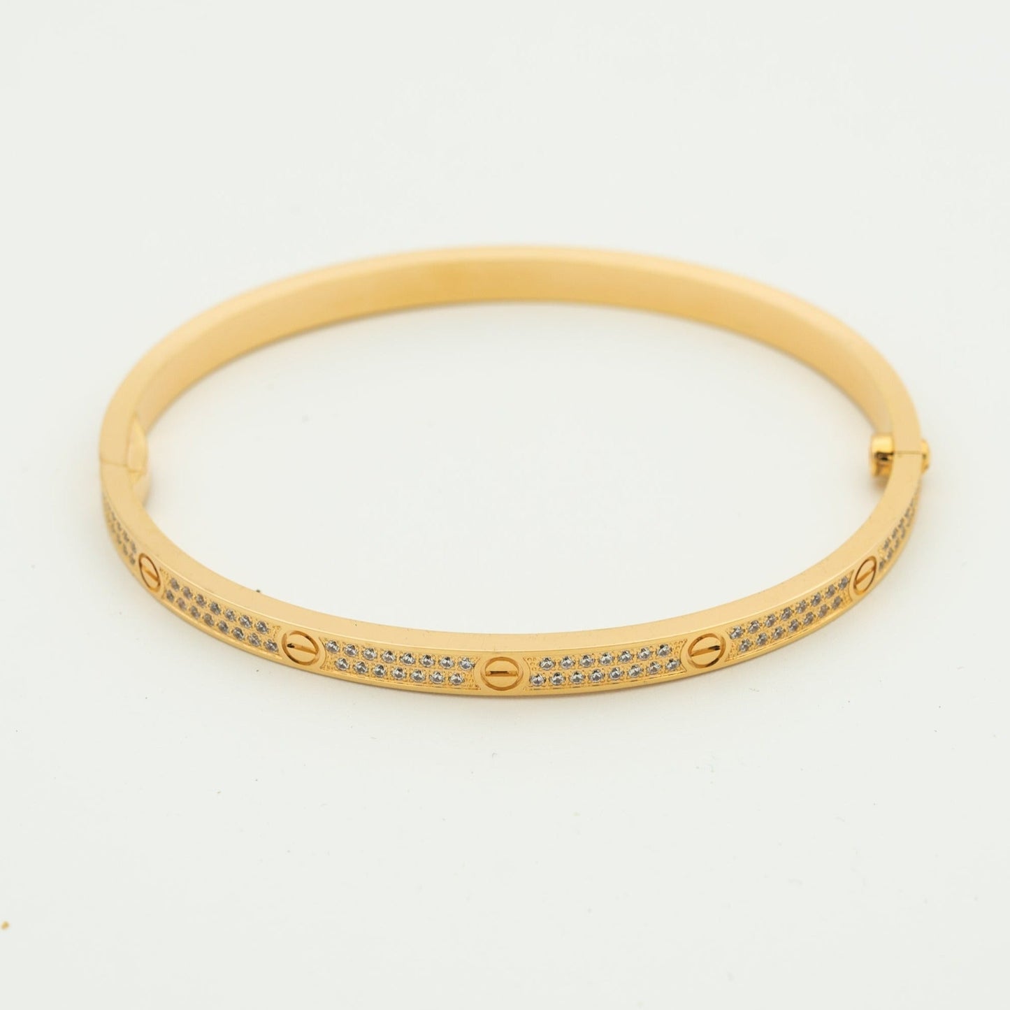 [Mystic]LOVE BRACELET 3.65MM DIAMOND-PAVED