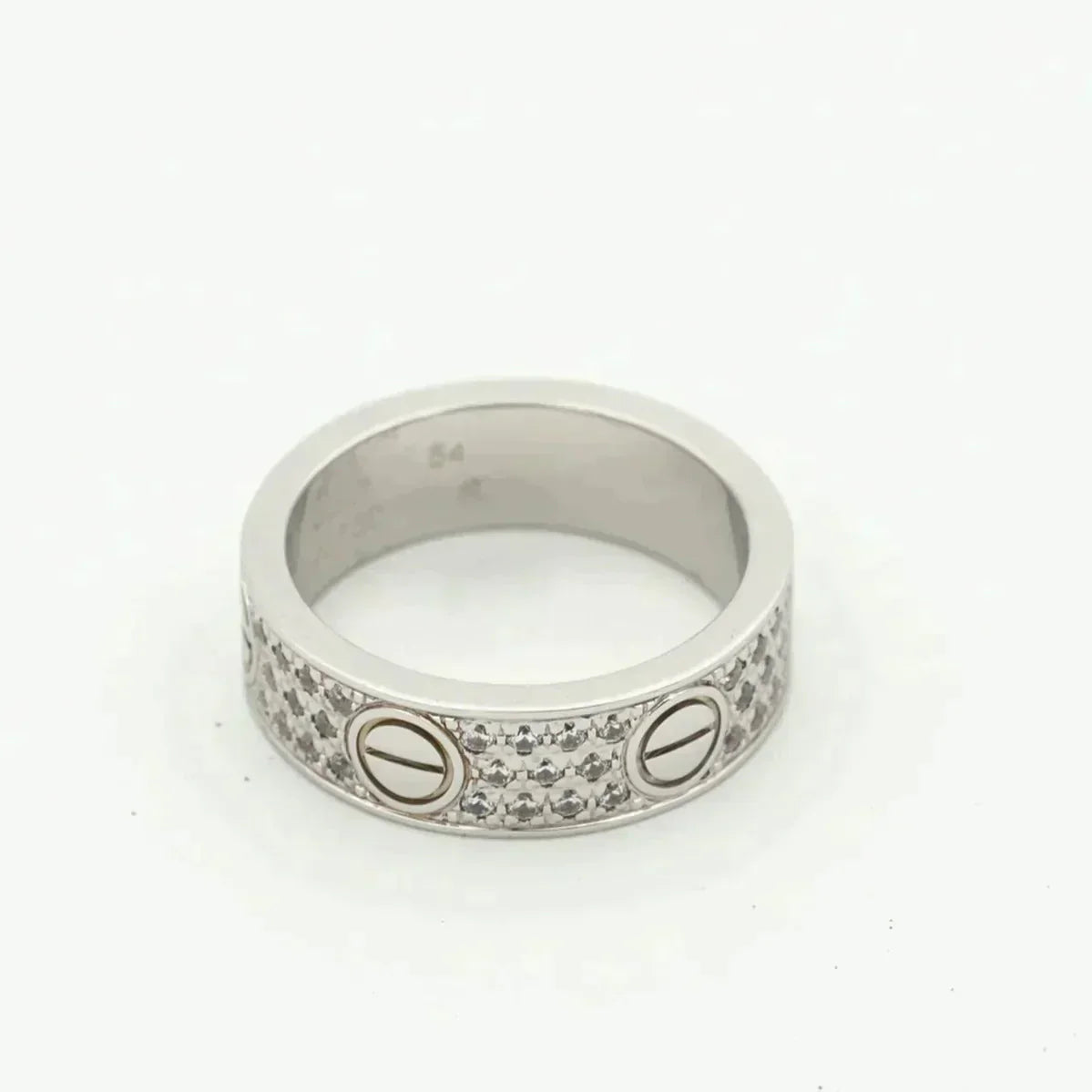 [Mystic]LOVE RING 5.5MM DIAMONDS PAVED