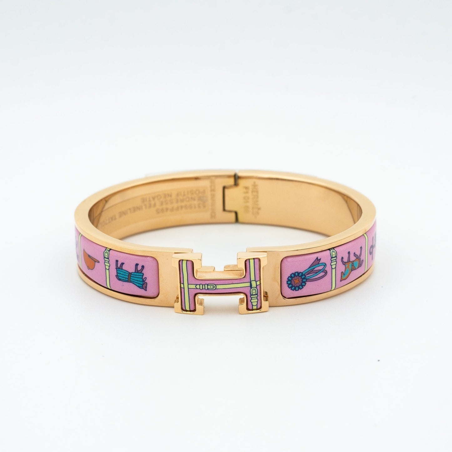 [Mystic]H PINK GOLD BRACELET PINK CERAMIC