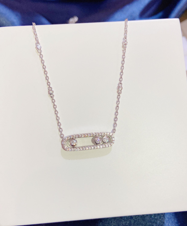 [ミスティック]クローバー 10モチーフ カーネリアン ネックレス