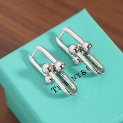 [Mystic]TF HORSESHOE BUCKLE EARRINGS