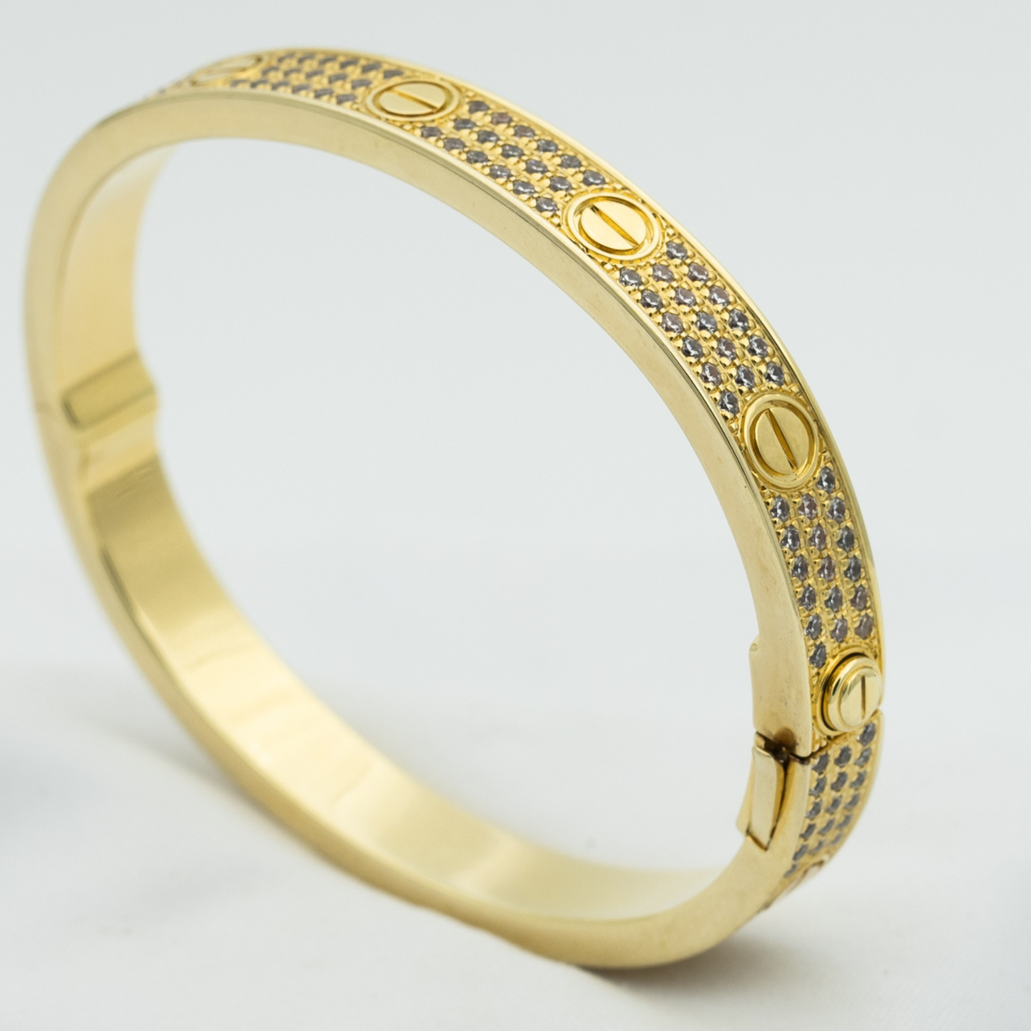[Mystic]LOVE BRACELET 6.1MM DIAMOND-PAVED