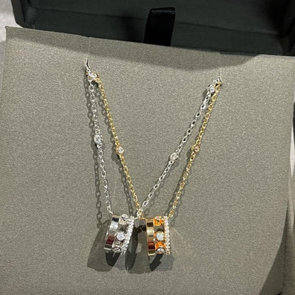 [Mystic JURI]CHAIN MOVE ROMANE PEDAND NECKLACE