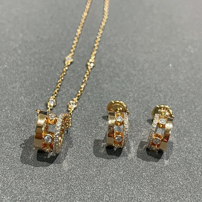[Mystic JURI]CHAIN MOVE ROMANE PEDAND NECKLACE