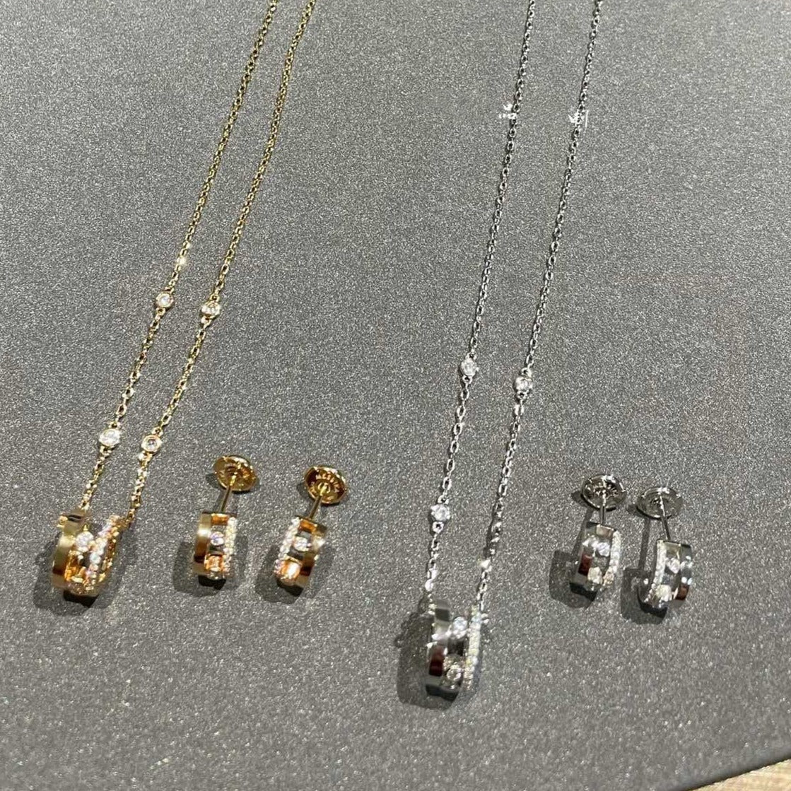 [Mystic JURI]CHAIN MOVE ROMANE PEDAND NECKLACE