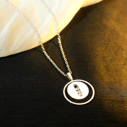 [Mystic JURI]Mystic MOVE MM SILVER DIAMOND NECKLACE