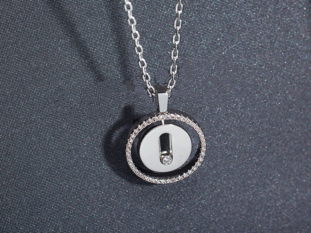 [Mystic JURI]Mystic MOVE PM NECKLACE SILVER DIAMOND