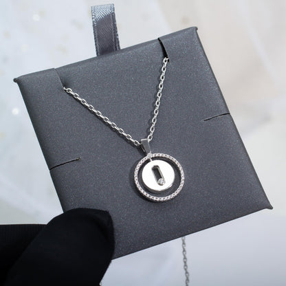 [Mystic JURI]Mystic MOVE PM NECKLACE SILVER DIAMOND
