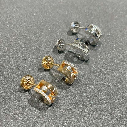 [Mystic JURI]MOVE ROMANE EARRINGS DIAMOND