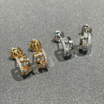 [Mystic JURI]MOVE ROMANE EARRINGS DIAMOND